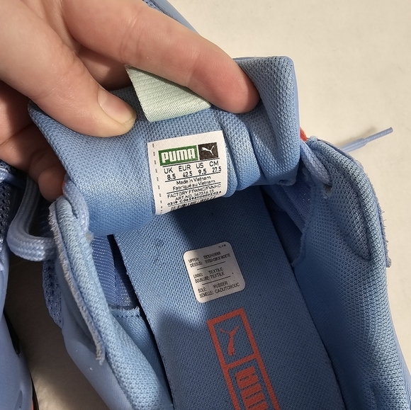 Puma Thunder Spectra Blue/Coral Sneakers - Picture 5 of 6